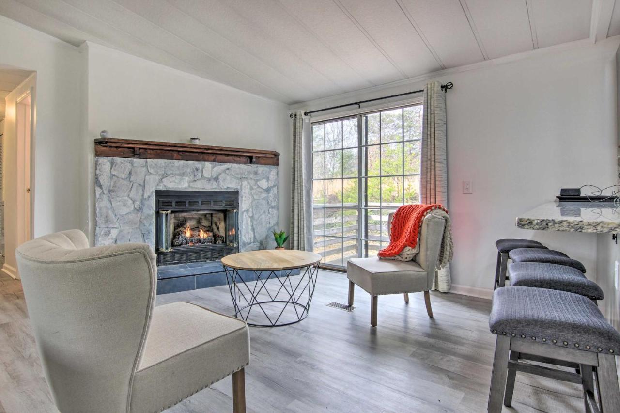 Cozy Asheville Cottage With Grill And Fire Pit! 외부 사진